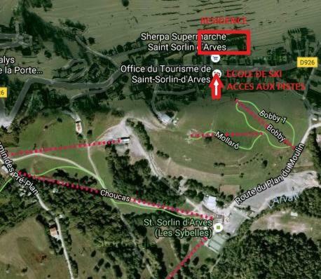 Appartement Montagne Saint-Sorlin-dʼArves Kültér fotó